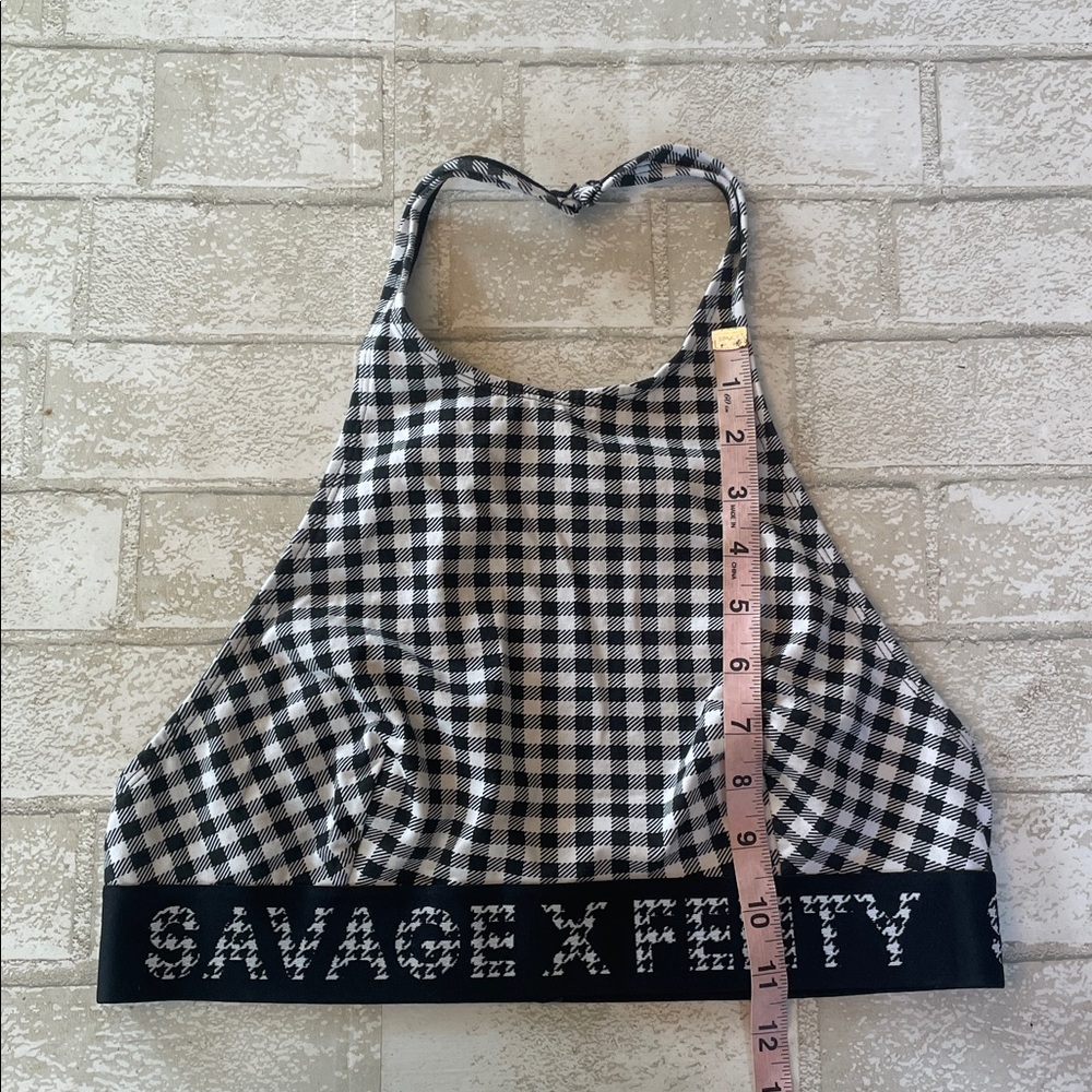 Savage X Fenty black white gingham bra - Picture 8 of 8